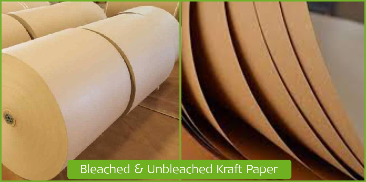 Bleached shop kraft paper